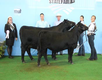 Reserve Grand Champion Cow-calf Pair