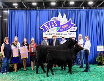 Reserve Grand Champion Owned Cow-calf Pair