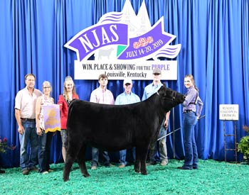 Owned Reserve Junior Champion Heifer--division 2
