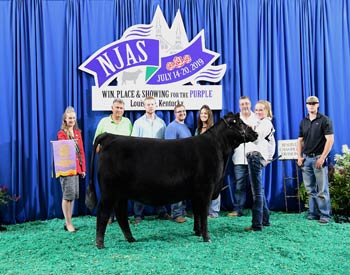 Owned Reserve Junior Champion Heifer--division 3