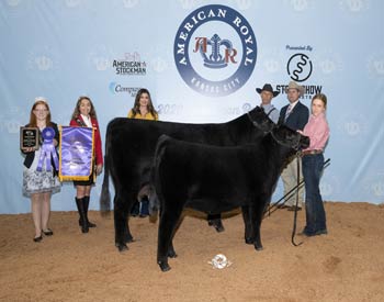 Grand Champion Cow-calf Pair
