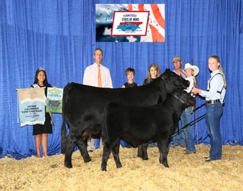 Grand Champion Cow-calf Pair