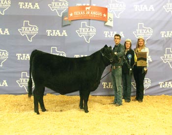 Bred-and-owned Reserve Junior Champion Heifer