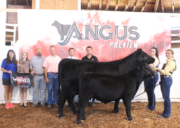 Grand Champion Owned Cow-calf Pair