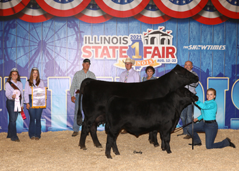 Reserve Grand Champion Cow-calf Pair