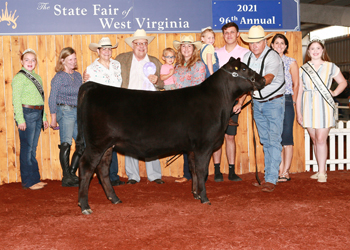 Reserve Junior Heifer Calf Champion
