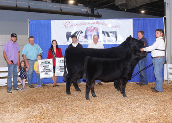 Reserve Grand Champion Cow-calf Pair