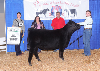 Fourth Overall Bred-and-owned Champion Female