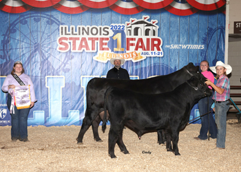Reserve Grand Champion Cow-calf Pair