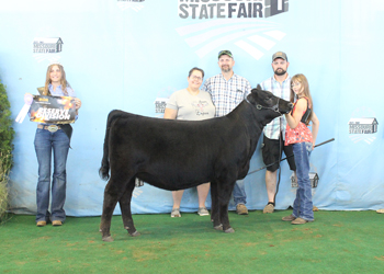 Reserve Junior Heifer Calf Champion