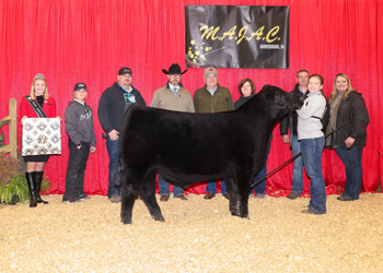 Reserve Grand Champion Bred-and-owned Steer