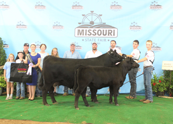 Reserve Grand Champion Cow-calf Pair