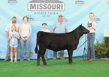 Reserve Junior Heifer Calf Champion