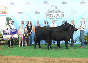 Reserve Grand Champion Cow-calf Pair