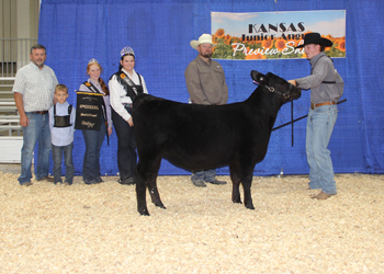 Third Overall Bred-and-owned Champion Female