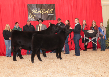 Grand Champion Owned Cow-calf Pair