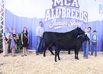 Grand Champion Cow-calf Pair