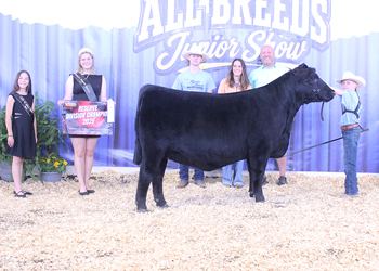 Owned Reserve Junior Champion Heifer