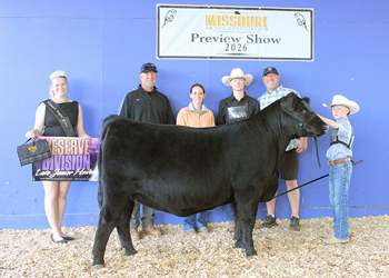 Reserve Late Junior Champion Heifer