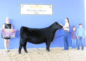 Late Junior Champion Heifer